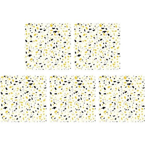 5 Stück 12x12 Zoll große Fliesenaufkleber, selbstklebende Wandaufkleber für Küche und Badezimmer