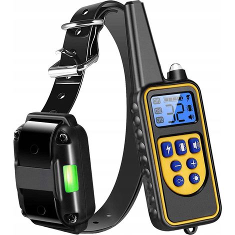 Collier de dressage électrique pour chien 800m télécommande (1/5)