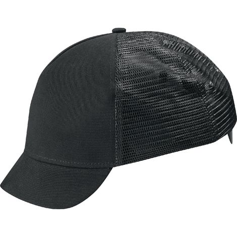 Uvex U-Cap Vent Mesh Anstoßkappe - Kurzer Schirm - Schwarz - 60-63 cm: 60-63 cm (1/3)