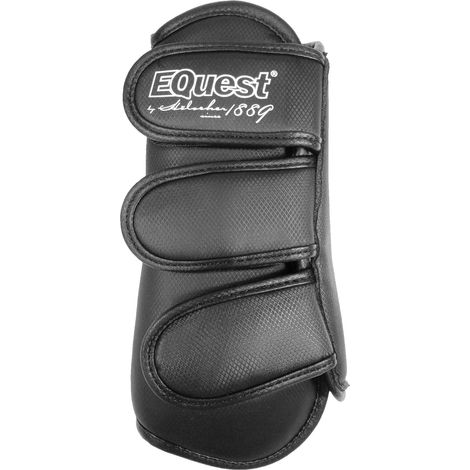 EQuest Dressurgamasche EQ Protect, 2er Set - schwarz - M / Vollblut / Cob