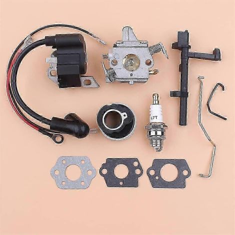 Kit de réglage de bobine d'allumage pour tronçonneuses Stihl MS180 MS170 018 017 (pièces détachées : 1130 400 1302, 1130 120 0603, 1130 141 2200) (1/5)