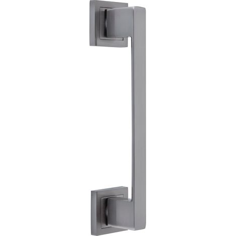 Manillón puerta corredera zamak níquel satinado roseta 52mm modelo 224 (1/2)