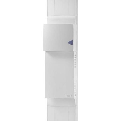 Profilé support base et recouvrement PVC COFRALIS OBO BETTERMANN 250x60 mm blanc RAL 9010 6133453 (1/3)