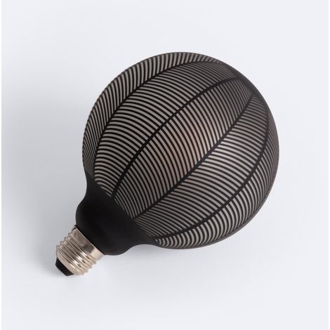 LED Glühbirne Filament LED E27 6W 180 lm G125 Opal No Flicker 1800K Superwarm (1/3)