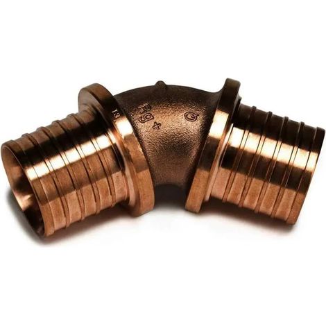 REHAU Bogen RAUTITAN RX+ stabil 50 - 50, 45 Grad, 14600311001