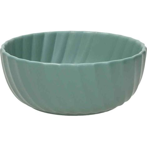 Aruba Grüne Salatschüssel aus Steinzeug 20 cm