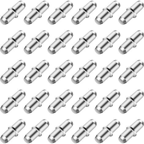80 Stück Regalbodenträger 5mm, Bodenträger für Einlegeboden Halter, Regalbrett Halterung, Regalbodenhalter, Fachbodenträger, Regalstifte, Regalbretthalter für Regalböden Träger Schrankbretter Halter (1/5)