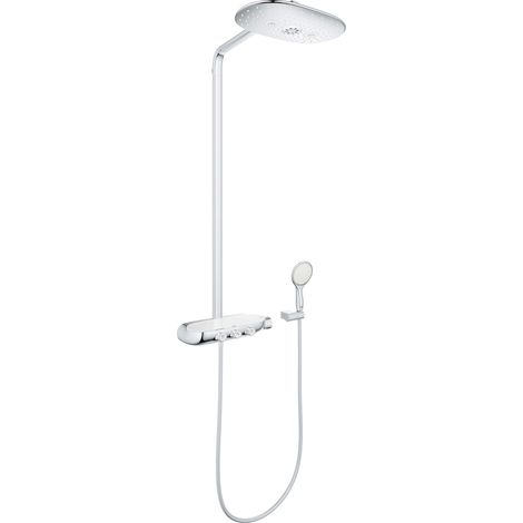 Grohe Rainshower SmartControl - Brausegarnitur Duo 360 mit Thermostat, 2 Strahlen, Chrom 26250000