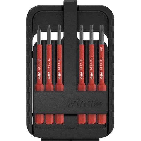 Wiha Inserto set slimBit electric TORX® 6 pz. (43154)