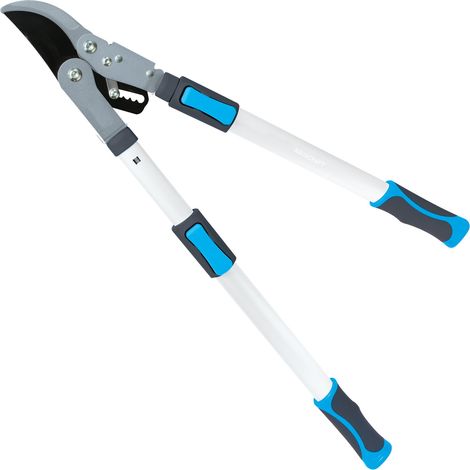 AQUACRAFT® Astschere 360760, Garten, Schnitt 40 mm, Alu/SoftGrip, teleskopisch +30 cm