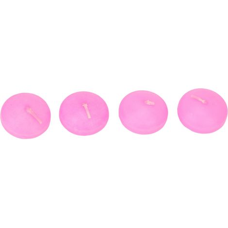 Lot de 4 bougies flottantes en cire d'aromathérapie pour centres de table de mariage, idéales pour les fêtes d'anniversaire. (1/5)