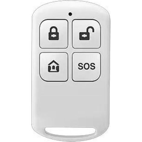 Télécommande, blanche, une pièce