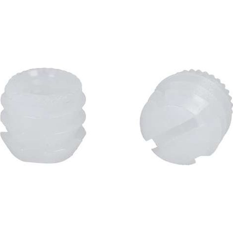 Bussole ad espansione in nylon - M6 - 11 mm. trasparente 20 pz.