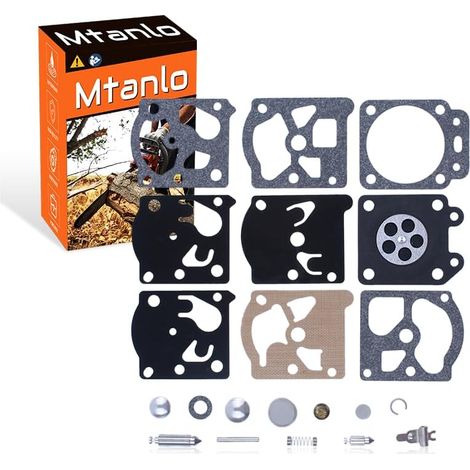 Kit de reconstruction de carburateur pour Walbro K24-WAT K24WAT compatible avec Echo, Bolens, Yard Machines, Remington, kit de reconstruction de carburateur (1/5)