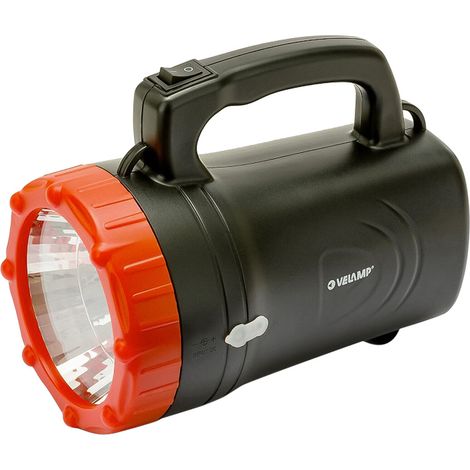 Torcia Ricaricabile a LED 1 LED x Velamp 1W 100 Lm