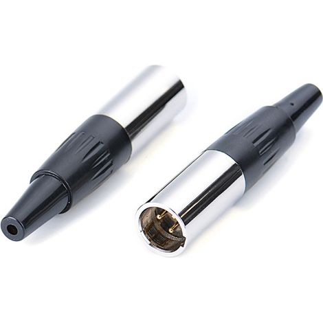 Mini-3-Pin-Stecker für drahtlose Mikrofone, ideal für Shows und Bühnen. (1/5)