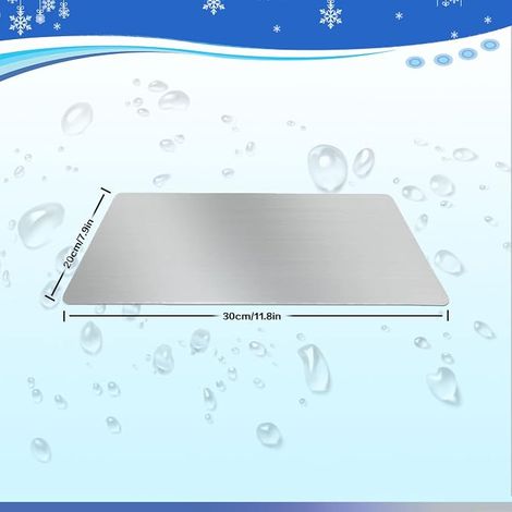 Cooling Pad for Rabbit, 30 x 20 cm Cooling Mat for Rabbits, Guinea Pig, Chinchilla, Hamster and Other Small Animals Stay Cool – Cool Rabbit Plate (1/4)