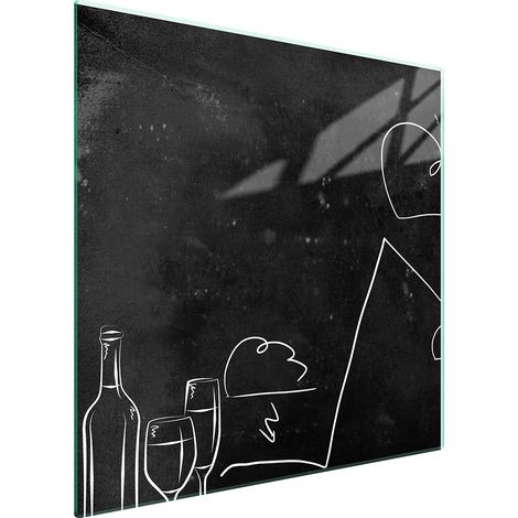 PLACA PROTECTORA DE VIDRIO PARA ESTUFA 50x52 NEGRO (1/5)