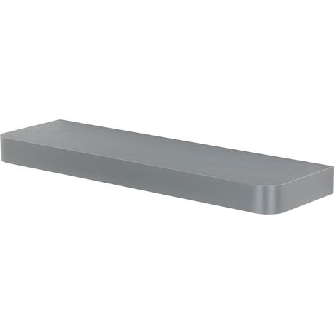 Trent Narrow Floating Shelf Kit - 500 x 145 x 38 mm - Matt Grey