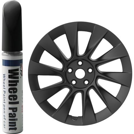Peinture de Retouche de Jante pour 20'', Peinture de Retouche de Jante pour Réparer les Rayures de Roue, Solution rapide (1/3)