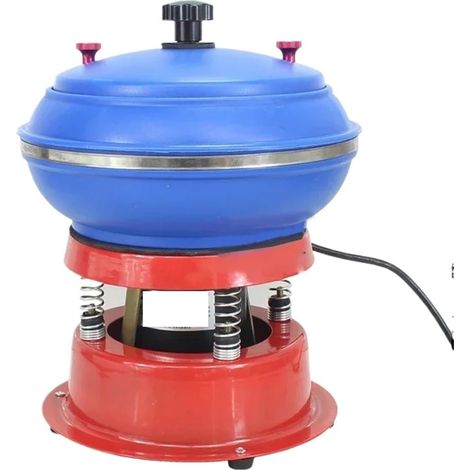 Machine de Polissage à Vibration électrique, Tambour Vibrant for Le Polissage de Pierres de Jade, d'agate et de quincaillerie en Jade, meulage de Bijoux (1/5)