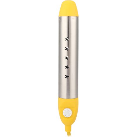 Résistance chauffante à immersion en acier inoxydable avec arrêt automatique (2500 W, 1,5 m, jaune) (1/5)