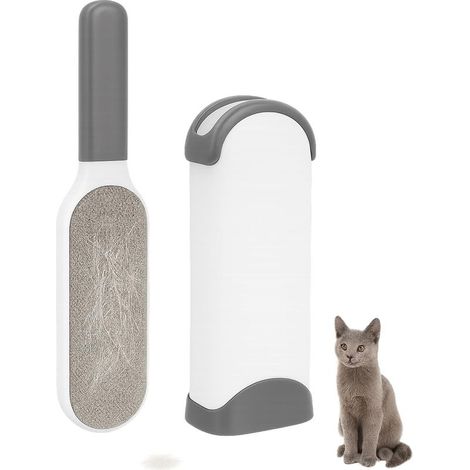 Brosse de toilettage Efficace pour Animaux Éliminez Facilement Les Poils et Gardez Votre Maison Propre - Idéal pour Chiens et Chats 33cm (1/5)