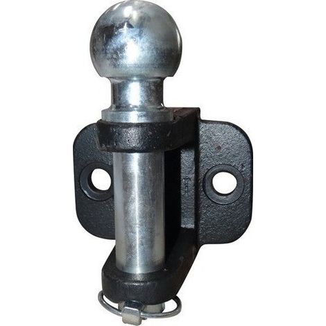 Maxter – Chape mixte 2 trous diamètre 17 mm – Capacité de traction 3500 kg – Fixation 2 trous entraxe 90 mm – Pour remorques utilitaires (1/2)