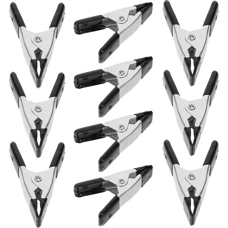 Pince bois 10 pièces 5cm métal, pour menuiserie et bricolage (1/5)