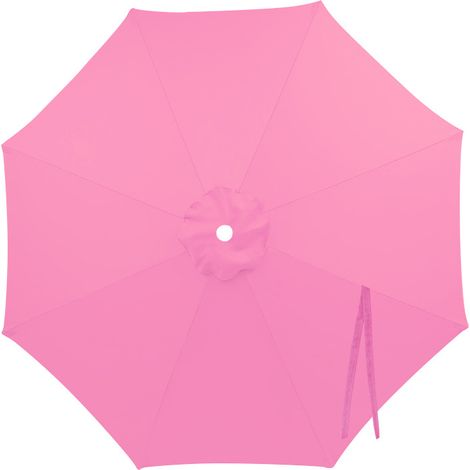 Ersatzdach für Sonnenschirme im Außenbereich, wasserdicht und UV-beständig, rosa, 200 cm Durchmesser, 8 Streben. (1/5)