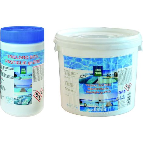 Tricloro Pastiglie Mantenimento Kg.25 - Secchiello gr.200 l'una - AILANTO