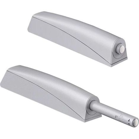 Push to Open Amortisseur Porte Placard Jiayi Loquet Magnetique Push Open Poussoir Placard Fermeture Magnétiques pour Armoire Systeme Push to Open Amortisseur Tiroir，，2 Pièces (1/5)