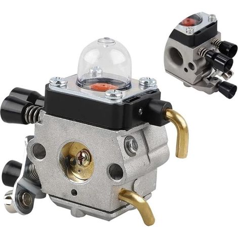 Carburateur pour débroussailleuse FS38 FS45 FS45C FS46 FS55 FS55R FS55RC FS85 KM55 KM55R HL45 Alliage d'aluminium Installation rapide sans outils (1/5)