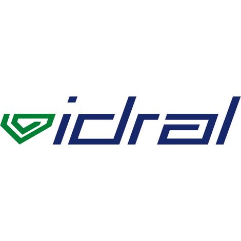 Idral – Mitigeur de douche chromé avec commande à chaîne – Pomme de douche anti-calcaire réglable – Arrêt temporisé 25s – Limiteur de débit 8 l/min