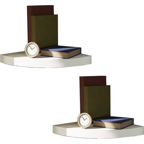 2 Stück Wand Eckregal weiß-M304741-WR100-2er (1/2)