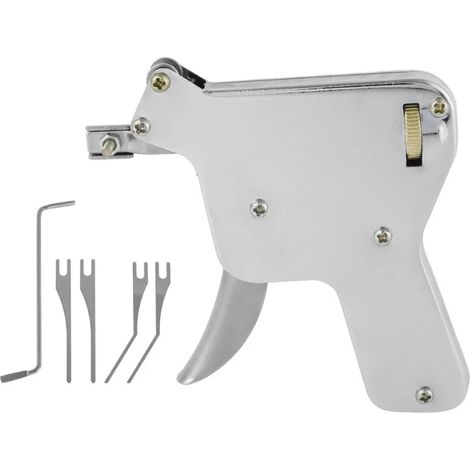 Kit de 6 outils d'ouverture et de réparation de serruriers puissants en acier inoxydable. (1/5)