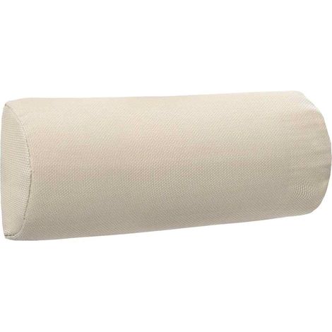 Poggiatesta per Sdraio Crema 40x7,5x15 cm in Textilene vidaXL (1/5)