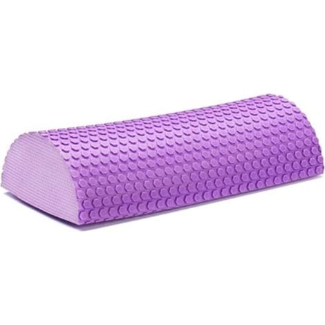 Pilates-Rolle, halbkreisförmige EVA-Rolle zur Muskelstärkung, Fitness und Faszienmassage
