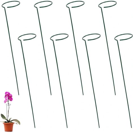 Filiyano-Tuteurs pour plantes, supports ronds et verts pour plantes, aidez vos plantes (1/5)