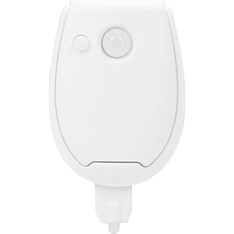 Veilleuse de toilette LED RGB, 3 modes d'éclairage, haute sensibilité lumineuse, économie d'énergie, lampe de toilette suspendue pour salle de bain