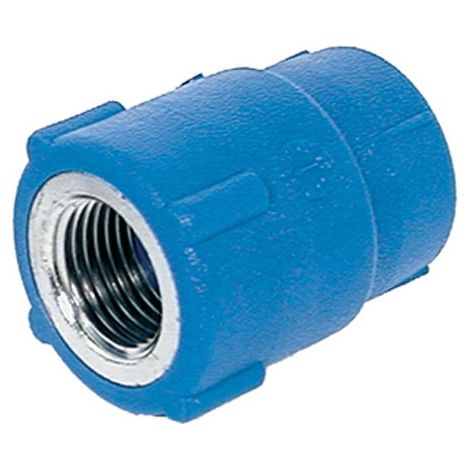 Giunto filettato femmina 25 x 3/4" in polipropilene Prandelli