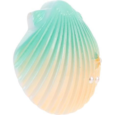 Aimant et Créatif en Résine Vert de Coquillage Frigo Décoratif Surface sans Rayure Résistant pour Décoration DIY Réfrigérateur (1/5)