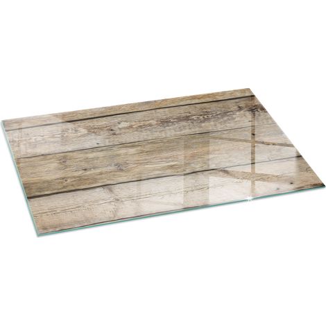 Kaminofen Glasplatte Kaminplatte Kaminglas Ofenglas gehärtetem Glas Hitzeschutz für Kamin Funkenschutzplatte Holzbretter in Anordnung 100x50 cm