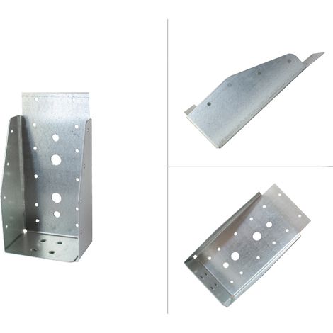 Support de poteau lourd sans lèvre pour poutres de 10 x 20 cm - (1/3)