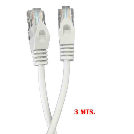 Latiguillo conexión UTP 5e Outex 3m EDM Cat.5 (1/2)