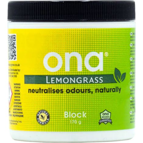 ONA Block parfum LEMONGRASS - 170g (1/2)
