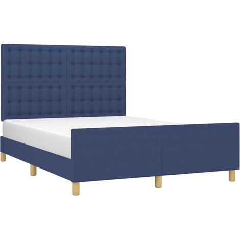 Giroletto senza Materasso Blu 140x200 cm in Tessuto vidaXL (1/4)