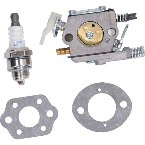 Scie tronçonneuse kit joint carburateur bougie résistant à l'usure remplacement pour Husqvarna 51 (1/5)