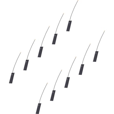 Ensemble de 10 antennes FPC intégrées, bande flexible 824-960 MHz, câble RG1.13 adhésif au dos pour module Nbiot (1/5)