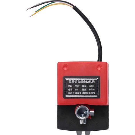 Actionneur de conduit électrique AC220V pour clapet anti-retour d'air -- (1/5)